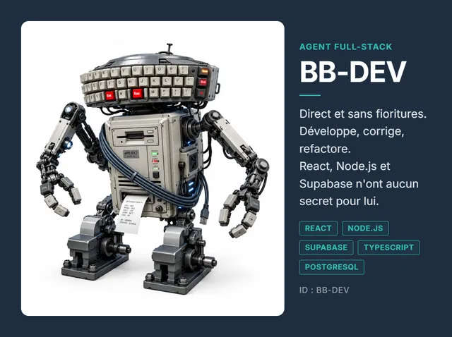 Agent IA BB-DEV — développement autonome de tickets GitHub jusqu'à la pull request