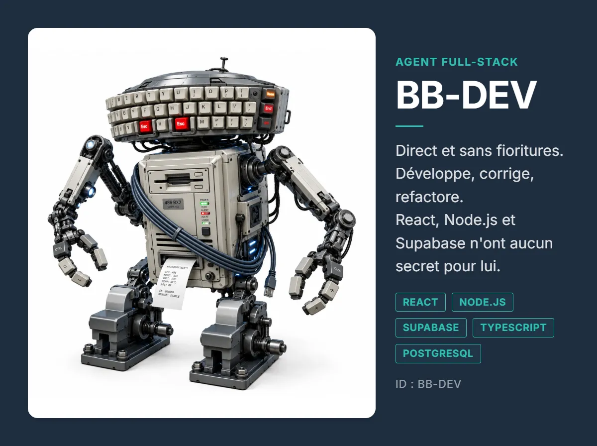 Agent IA BB-DEV — développement autonome de tickets GitHub jusqu'à la pull request