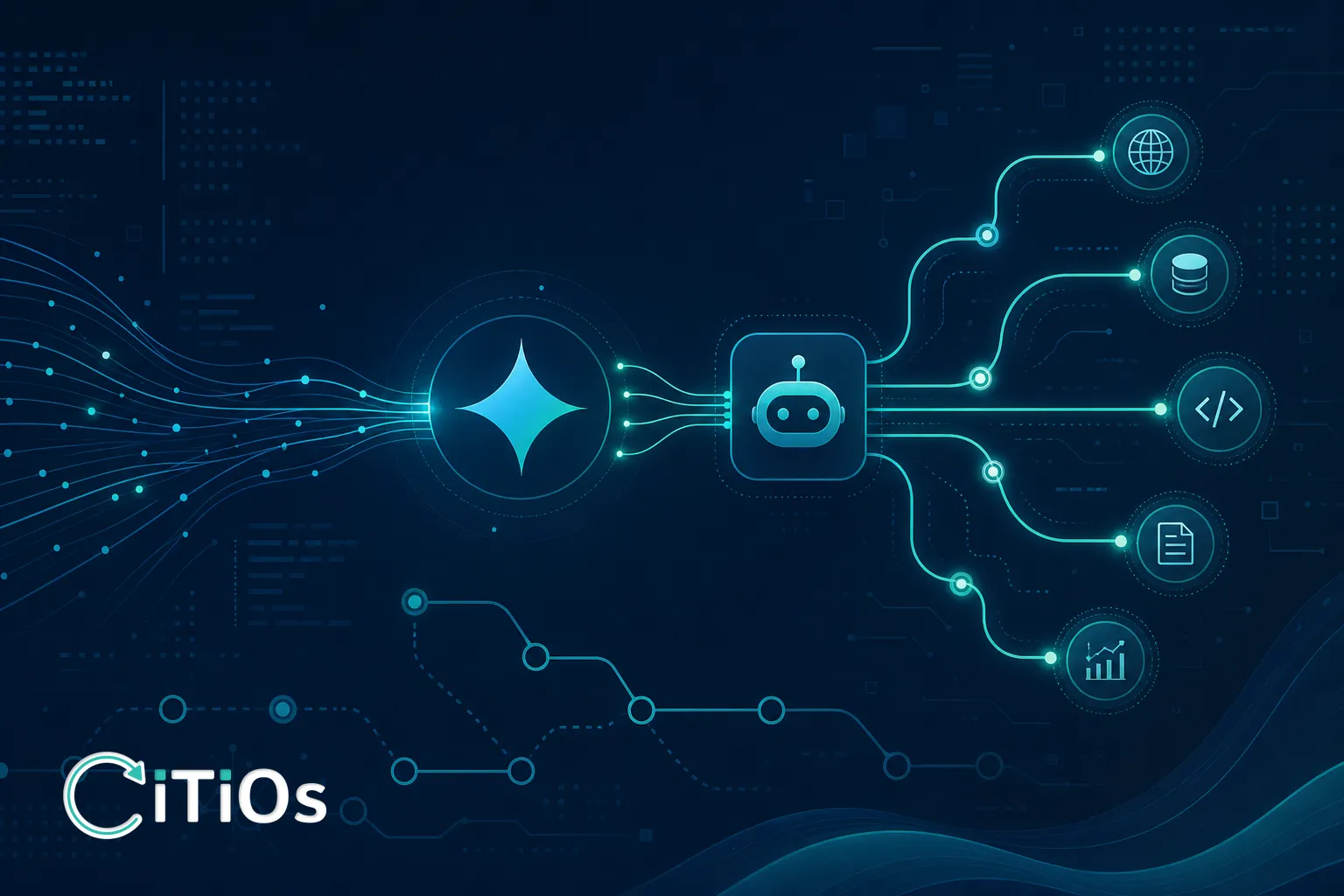 Architecture d'agent intelligent Gemini — outils, prompts et interactions GitHub