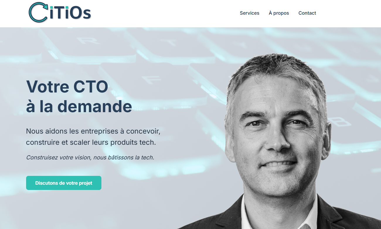 Sébastien Quéré — CTO freelance Rennes, fondateur de Citios