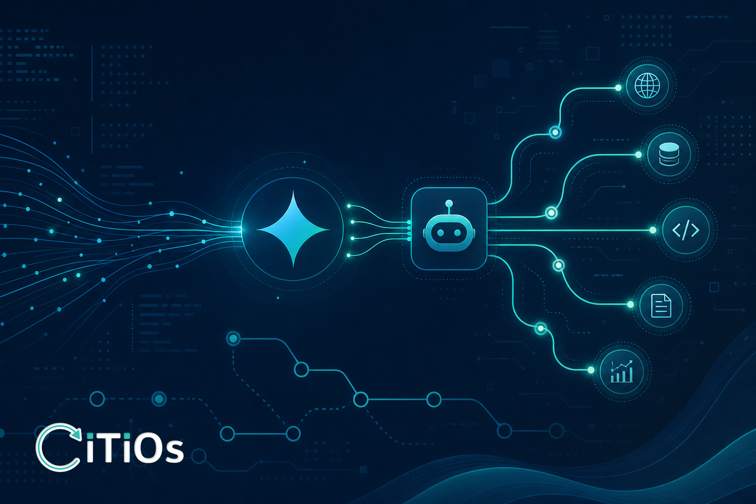Architecture d'agent intelligent Gemini — outils, prompts et interactions GitHub